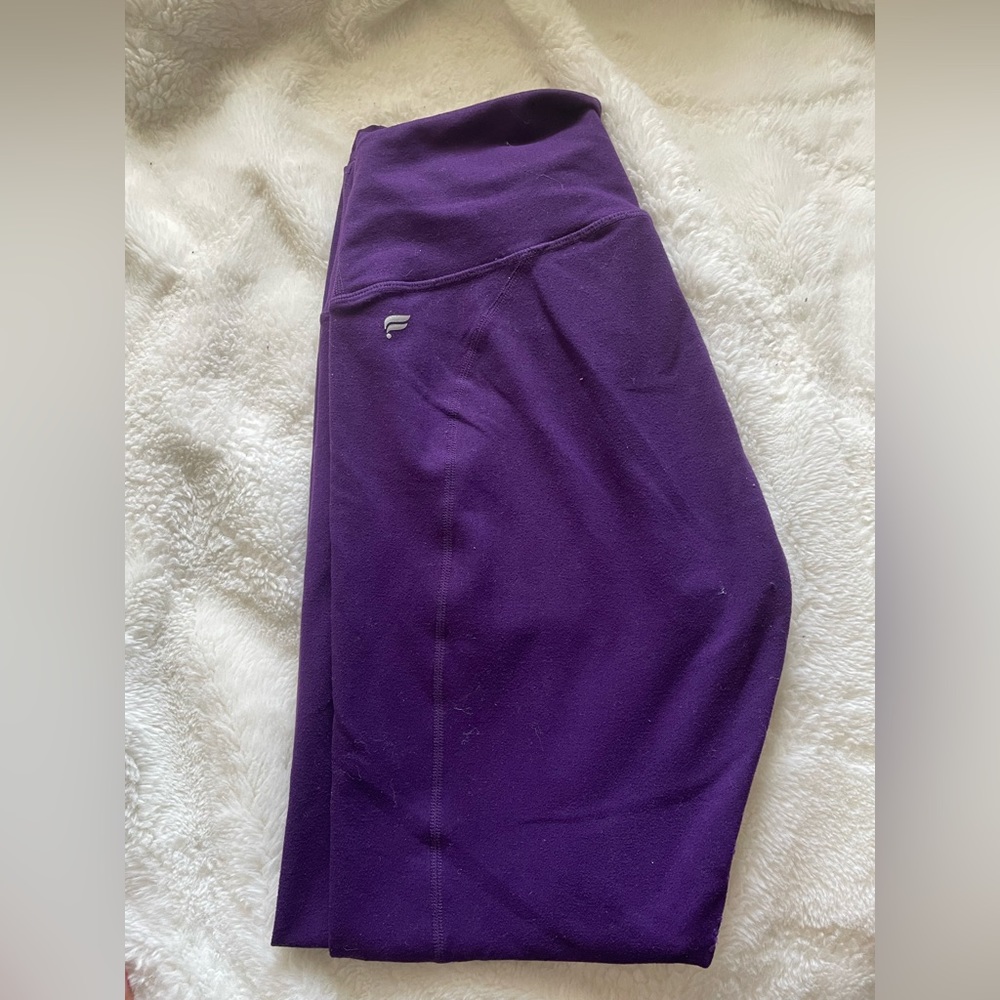Fabletics purple high waisted leggings